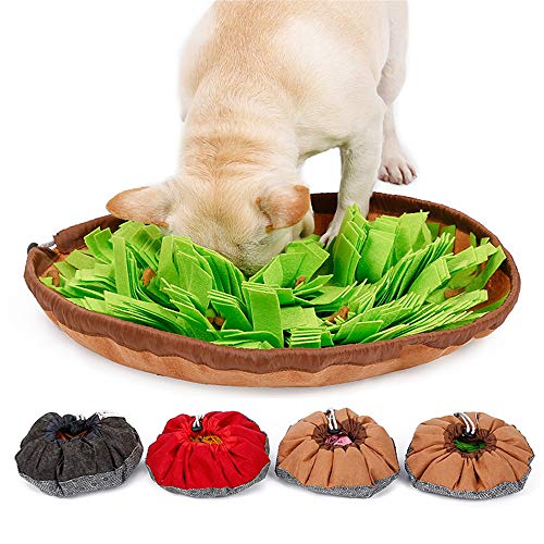 MYYXGS Almohadillas para Perros de alimentación - Almohadillas de alimentación de Alimentos lentos Fácil de Rellenar - Durable y Lavable a máquina - Apto para Cualquier Perro