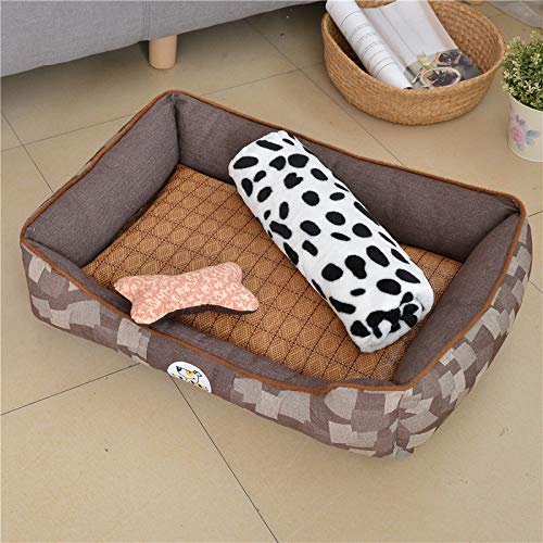 MYYXGS Cama para Perros Grandes Sofá para Perros Grandes Cama para Perros Sofá para Mascotas Sofá para Mascotas Perrera Lavable 70 * 55 * 22 Cm