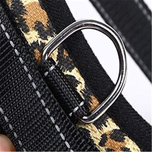 MYYXGS Collar del arnés de la Correa para el Pecho del Perro - y medianos para Evitar choques violentos Malla Transpirable Sin Cuello Cuello Tela Oxford s