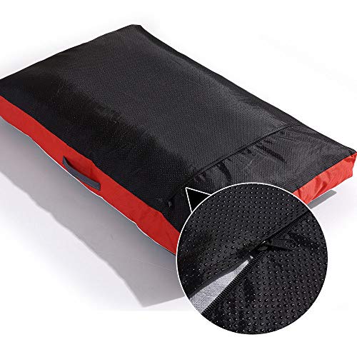 MYYXGS Gran Perrera Cama Grande para Perros ExtraíBle Perrera Perrera Perrera Estera del Perro Impermeable Oxford Mascota Estera XL: 105X65X8Cm