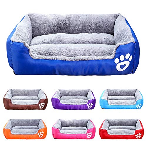 MYYXGS Gran Perrera Cama Grande para Perros Sofá para Perros Estera para Perrera Cama para Perros Grande Mediana Y PequeñA Arena para Gatos Cama CáLida De Invierno CáLido Y Confortable L