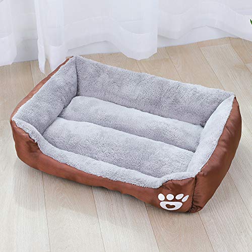 MYYXGS Gran Perrera Cama Grande para Perros Sofá para Perros Estera para Perrera Cama para Perros Grande Mediana Y PequeñA Arena para Gatos Cama CáLida De Invierno CáLido Y Confortable L