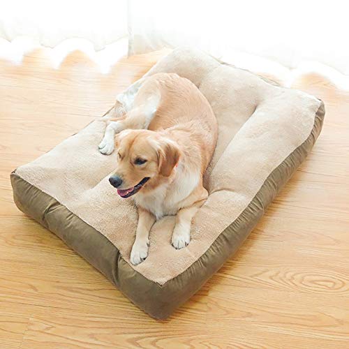 MYYXGS Gran Perrera Sofá Grande para Perros ExtraíBle Perrera Cama para Perros Cama CáLida, Suave Y CóModa para Mascotas, Sofá 115 * 82 * 18 Cm