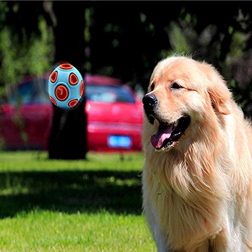 MYYXGS Juguetes para Mascotas Burlas Nocturnas Resistentes A Las Mordidas Vocales Juguetes para Perros Brillantes Perros Medianos Y Grandes Golden Retriever Suministros para Mascotas