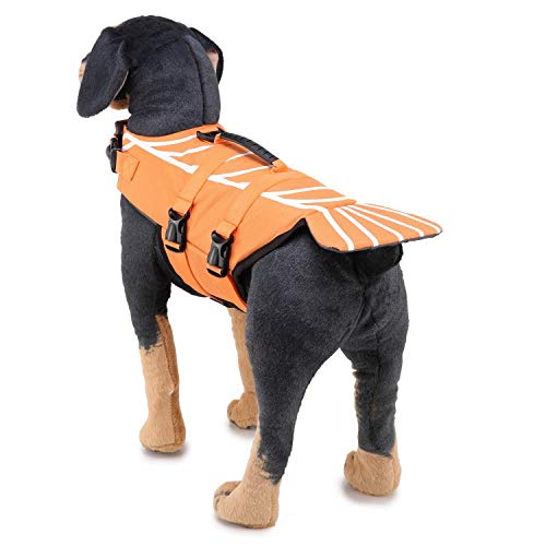 MYYXGS Un Chaleco Salvavidas para Perros,un Chaleco de Seguridad para Perros,un Chaleco Salvavidas para Mascotas,un Traje de Vida Marina.