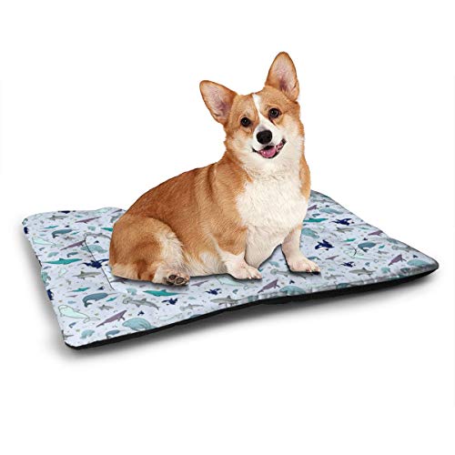 NA Ocean Animals Mascota Ultra Suave con Bonitas Estampadas, tapete para Eliminar el Pelo, Lavable, Antideslizante, Resistente al Olor para Perros y Gatos, 31 x 21 Pulgadas