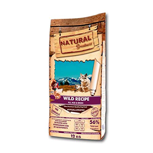 Natural Greatness Wild Recipe Alimento Seco Completo para Perros - 2000 gr