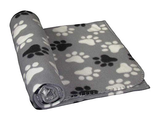 Nobby 60874 Pippa - Manta para Perros (100 x 150 cm), Color Gris