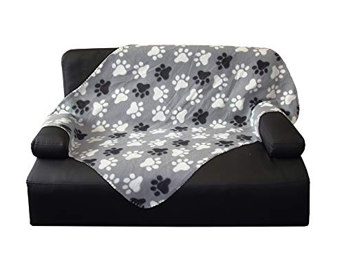 Nobby 60874 Pippa - Manta para Perros (100 x 150 cm), Color Gris