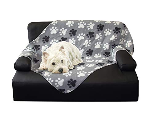 Nobby 60874 Pippa - Manta para Perros (100 x 150 cm), Color Gris