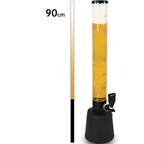 NOVA - Distribuidor de Cerveza – Capacidad 3,5 litros, Altura 90 cm – Juego a Elegir – Dispensador de Cerveza, Jirafa para Cerveza, Bebida dispensador