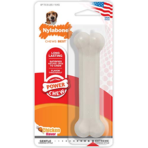 Nylabone Dura Chew – Extra pequeño, pollo, talla M