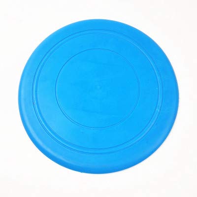 OPORA Frisbee Perro Blando (10 Piezas) Juguete Volador, para Perro Pequeño/Mediano/Grande, Juguete para Perros De Diseño Aerodinámico,Blue,17.5cm