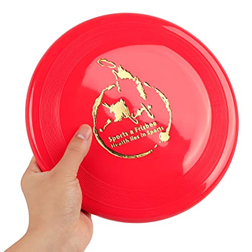 OPORA Frisbee Perro Blando, Juguetes para Perros para Perros Medianos A Grandes Resistente, Natural Puro Seguridad No Tóxico (5 Piezas, Color Al Azar),Random,23cm