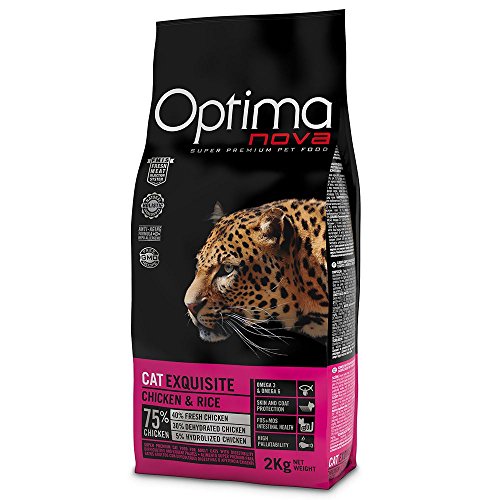 Optima nova - Pienso para Gatos Adultos ã“ptima Nova Exquisite Pollo y arroz