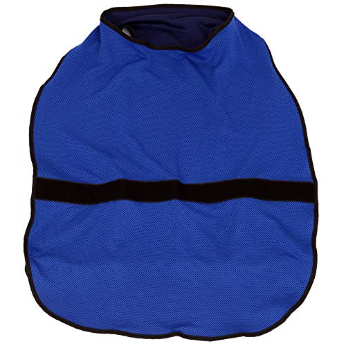 Pawhut Chaqueta Chaleco de Refrigeración Perro Ropa de Verano Chaleco para Mascotas Chaqueta Refrescante Perro Espalda 50cm Poliéster