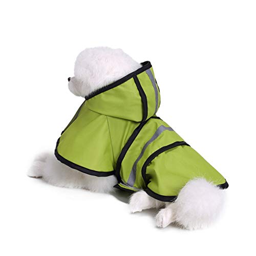 Peanutaoc Perro Grande Impermeable del Perro Capa del Ocio de Ropa para Mascotas Impermeable Mascota del Oso de Peluche Perro Grande fábrica Impermeable de la Venta Directa