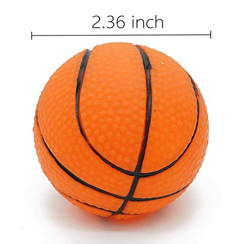 Pelota De Juguete Juguete Para Perro Juguete Con Sonido De Masticación Chirrido Cachorro Pelota De Perro Grande Forma De Fútbol De Baloncesto Juguete Para Mascotas Resistente A Mordeduras, Baloncesto,