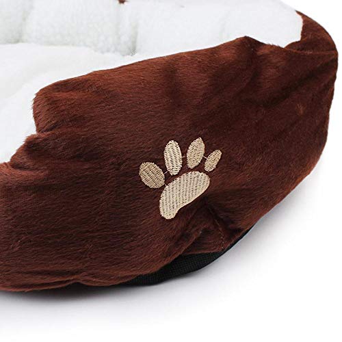 PENVEAT Tamaño S/L Mascota Cama de Calentamiento para Perros Casa para Perros Nido de Material Suave Cestas para Perros Otoño e Invierno Perrera cálida para Cachorro de Gato, Verde, S, Estados Unidos