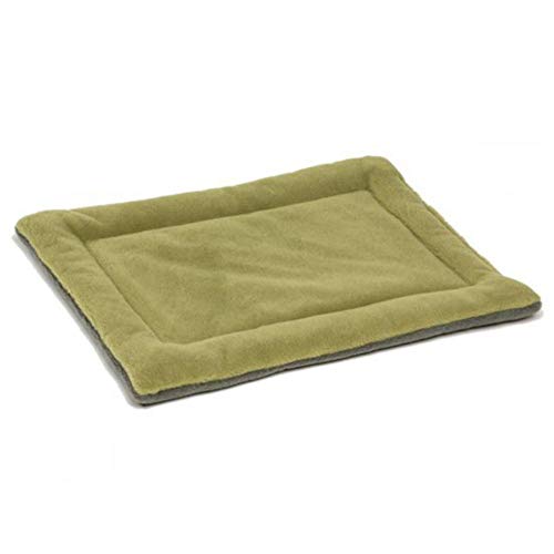 PENVEAT Winter Dog Cat Cushion colchonetas para Mascotas Soft Puppy Sleep Bed Kennel Warm Thick Blanket Colchoneta para Perros pequeños, medianos y Grandes Cama, Verde, 48x36x3 CM, España