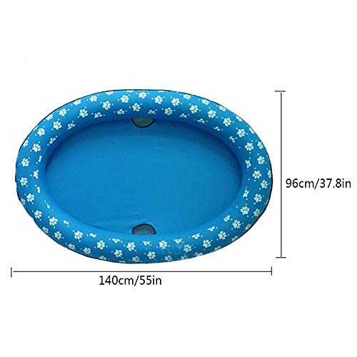 perfecthome Patas de la Paleta del Flotador de la Piscina para el Perro casero, Juguete Inflable de la Playa de la natación de la Piscina del Gato