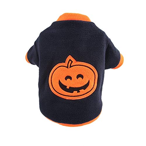 Perro sudaderas Ropa del animal doméstico de Halloween linda del perro de animal doméstico, calabaza camiseta calientes transpirable ropa, for la Pequeña Mediana gato grande Tamaño del perro: XS