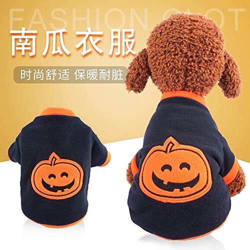 Perro sudaderas Ropa del animal doméstico de Halloween linda del perro de animal doméstico, calabaza camiseta calientes transpirable ropa, for la Pequeña Mediana Grande del gato del perro Tamaño: M