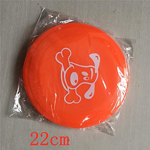 Perros Juguete Perro Protección Del Medio Ambiente Plástico Soft Pet Discos Voladores Juguetes Para Perros Platillo Juguetes Para Perros Grandes O Pequeños Diámetro De La Tienda De Mascotas 22Cm, Col