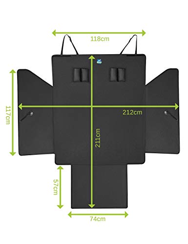 Perros – Manta para maletero para maletero Protección Auto ya Manta Perros para maletero Combi SUV
