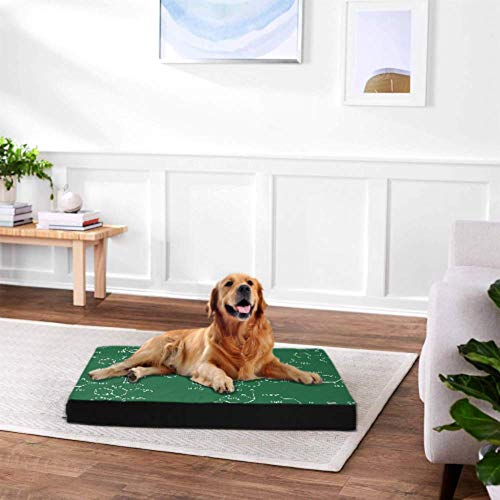 Personalized Dog Bed Chemistry Science Formula Big Dog Mat Medium Size Dog Bed Waterproof 76 X 51 X8cm with Zipper Removable Cover For Dogs & Cats