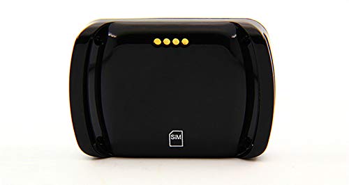 Pet Localizador GPS + Lbs Posicionamiento Gato Perro Prevenir Pérdida Alta Precisión Pet Collar, Negro