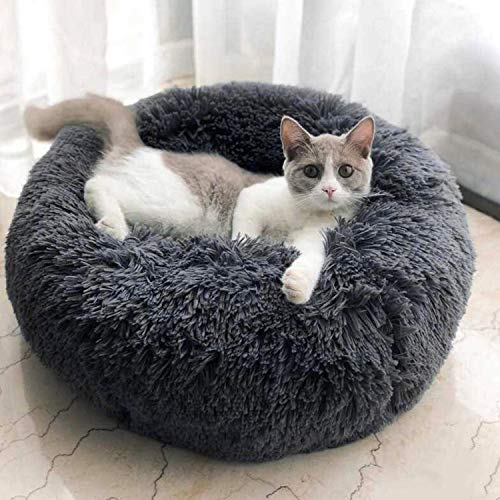 PETCUTE Cama para Perros pequeños medianos Cama para Gatos Grandes cojín de Gato Lavable Suaves Cama para Mascotas acogedora