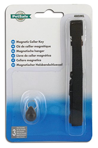 PetSafe 480ML, Pack con collar magnético y llave, Colores surtidos