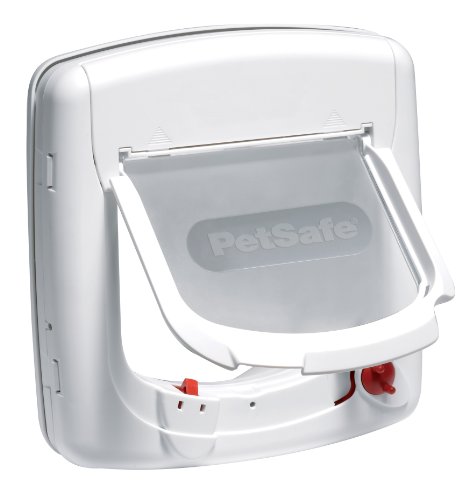 PetSafe Infrarrojos Staywell Deluxe - Mariposa Gato Blanco