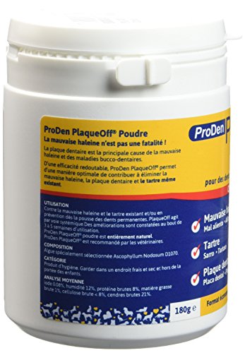 PlaqueOff ProDen Polvo antisarro 180 gr