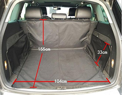 Ploopy Manta Para Coche de Perro, Protector Para el Maletero del Coche, Protector Contra los Pelos del Perro y la Suciedad Para el Maletero de Coches Tipo Familiar o Furgoneta ( 155cm x 104cm x 33cm )