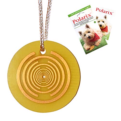 Polarix© per animal -Disco per sollievo dal dolore | Medicina alternativa di supplemento di articolazione del cane Instant Natural Healing for Dogs Cats Cavalli e Animali domestici Chakra Healing Disc