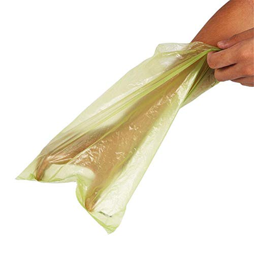 ppaphh Bolsas Caca Perro Biodegradable Bolsas Caca Perro para Bolsa residuos Caca de Gato Bolsas Bolsa de Basura respetuosa con el Medio Ambiente Green