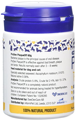 ProDen PlaqueOff Animal para Perros y Gatos 60g (Pack de 2)