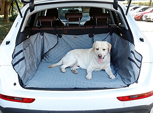 Protector de maletero para mascota,Impermeable Antideslizante Funda de Maletero Coche para Protector de Perro, Gato, Animal y Mascota，SUV