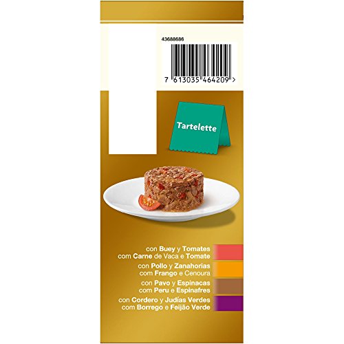 Purina Gourmet Gold Tartalette comida para gatos Surtido 12 x [8 x 85]