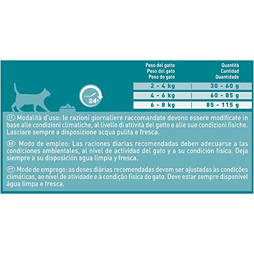 PURINA ONE Bifensis Pienso para Gatos Esterilizados Salmón y Trigo 4 x 3 Kg