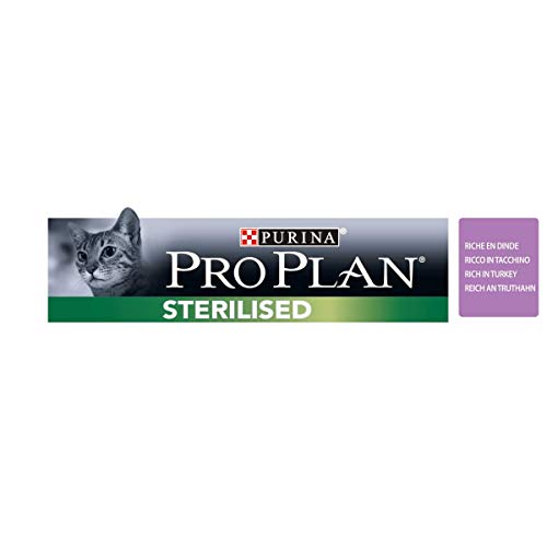 PURINA Pro Plan Comida Seco para Gato Esterilizado con Optirenal, Sabor Pavo - 1.5 Kg