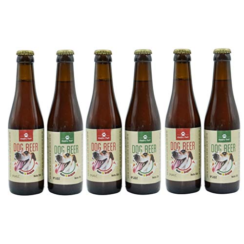 Resto Pet - Dog Beer Beef Cerveza para Perros 33 Cl Pack 6 Unidades