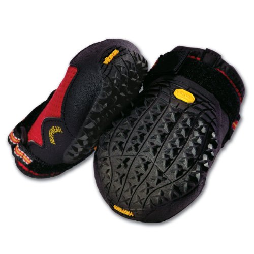 RUFFWEAR - Botas de Motorista (Talla XS), Color Rojo