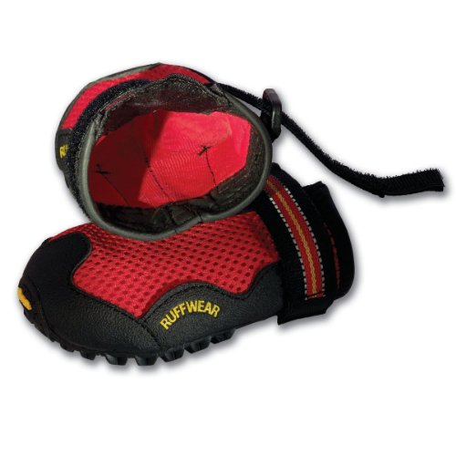 RUFFWEAR - Botas de Motorista (Talla XS), Color Rojo