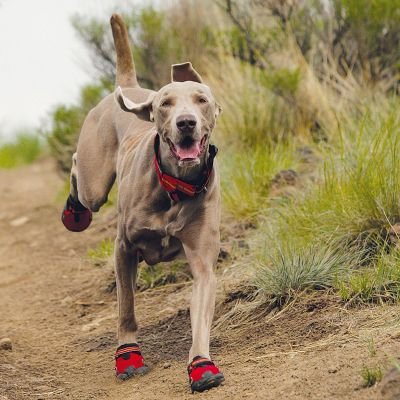 RUFFWEAR - Botas de Motorista (Talla XS), Color Rojo