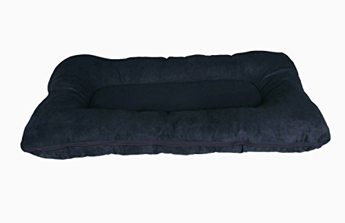 SAUERLAND Cama para Perros/colchoneta para Perros XXL, 120x80 cm, Negro, colchón de Perro