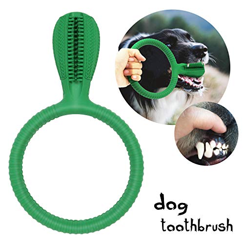 SEA or STAR Cepillo de Dientes para Perros con Mango para Mascotas Medianas y Grandes, de la Marca