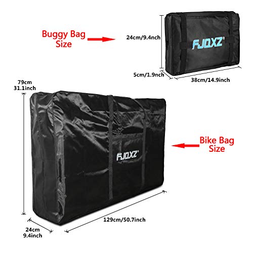 Selighting Bolsa Transporte Almacenamiento para Bicicleta 26"-29" Plegable Portabicicletas (Negro)